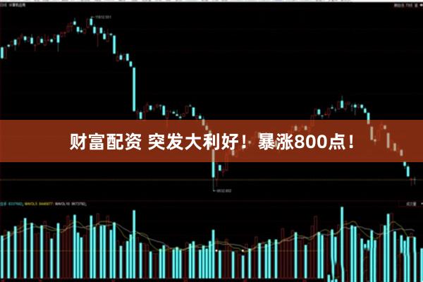 财富配资 突发大利好！暴涨800点！
